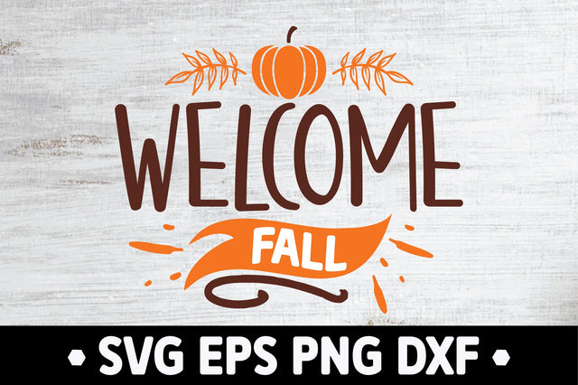 Welcome fall SVG Ariyan 