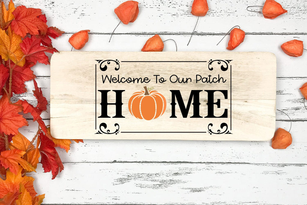 Welcome Fall SVG I Fall Door Sign SVG I Fall Sign SVG PNG - So Fontsy