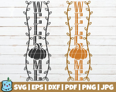 Welcome Fall SVG MintyMarshmallows 