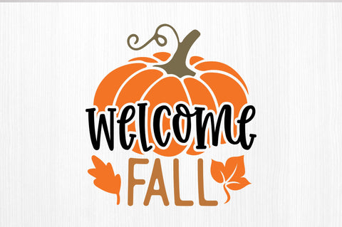 Welcome fall SVG SVG Regulrcrative 
