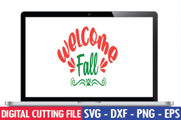 Welcome Fall SVG SVG thesvgfactory 