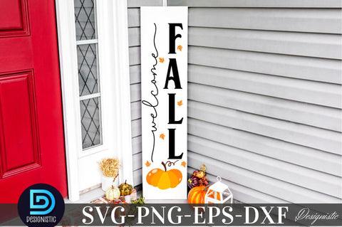 welcome fall, welcome fall SVG SVG DESIGNISTIC 