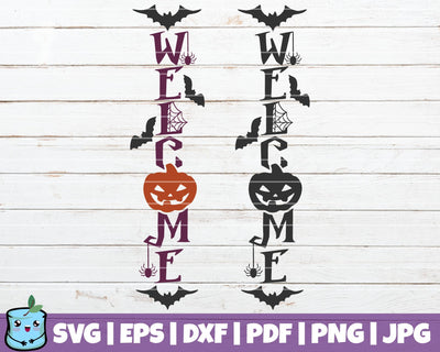 Welcome Halloween SVG MintyMarshmallows 