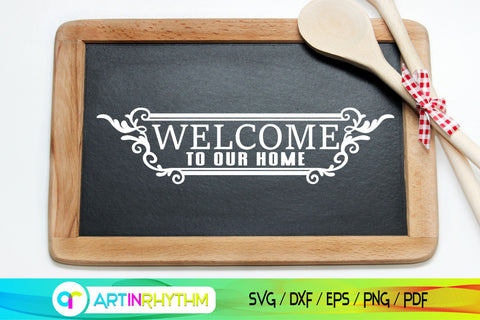 welcome home porch door sign svg SVG Artinrhythm shop 