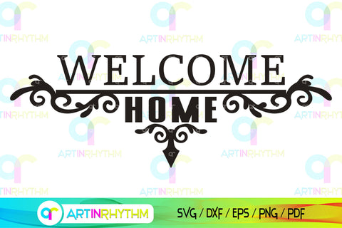 Welcome home porch door sign svg SVG Artinrhythm shop 