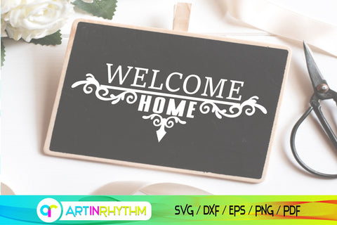 Welcome home porch door sign svg SVG Artinrhythm shop 