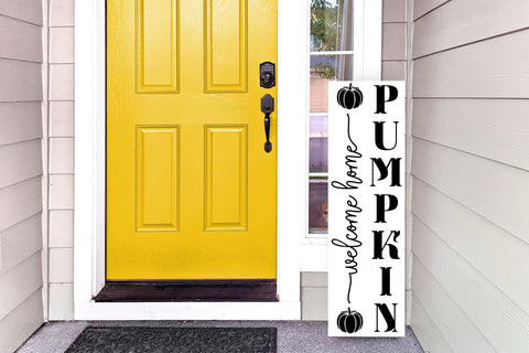 Welcome Home Pumpkin | Porch Sign SVG SVG CraftLabSVG 