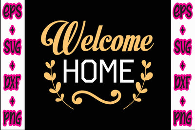 Welcome Home SVG Nurstore 