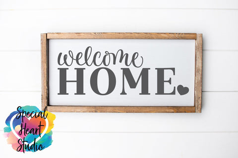Welcome Home SVG Special Heart Studio 