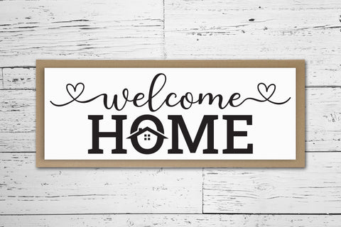 Welcome Home - Thanksgiving Sign SVG SVG CraftLabSVG 