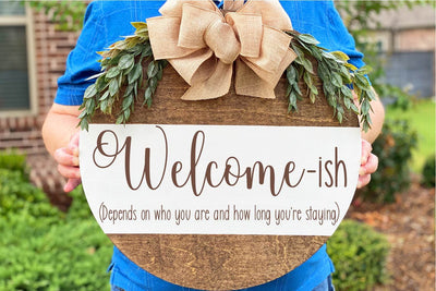 Welcome ish SVG SVG So Fontsy Design Shop 