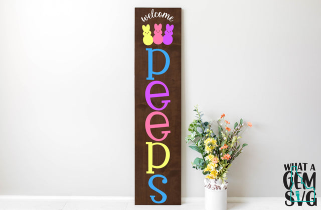 Welcome Peeps SVG | Peeps svg | Easter SVG | Easter Decor | Welcome Sign | Porch Sign | Printable Wall Art | Spring SVG | Digital Download SVG What A Gem SVG 
