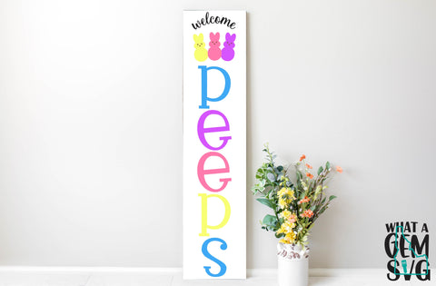 Welcome Peeps SVG | Peeps svg | Easter SVG | Easter Decor | Welcome Sign | Porch Sign | Printable Wall Art | Spring SVG | Digital Download SVG What A Gem SVG 