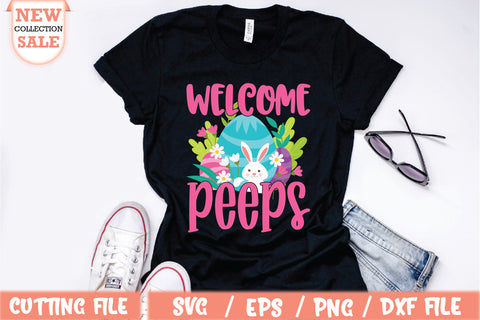 Welcome Peeps SVG SVG Creativeart88 