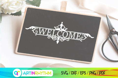 welcome porch door sign svg SVG Artinrhythm shop 