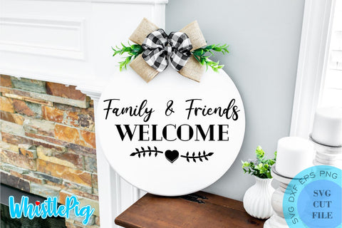 Welcome Sign Svg Farmhouse Door Sign Svg Bundle Door Sign Svg Bundle Fall Wood Round Svg Bundle Autumn Svg Farmhouse Svg Farmhouse Svg Sign SVG Whistlepig Designs 