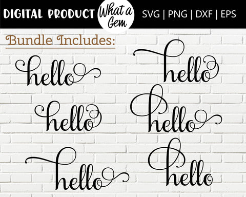 Welcome Sign SVG | Hello Door Hanger SVG | Front Door Decor | Hello Door Knocker | Home Sign | Home Decor | Porch Sign | Housewarming Gift SVG What A Gem SVG 