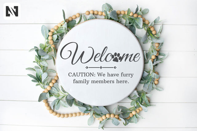 Welcome Sign Svg Vector File - Wood Sign Svg SVG Pinoyart Kreatib 
