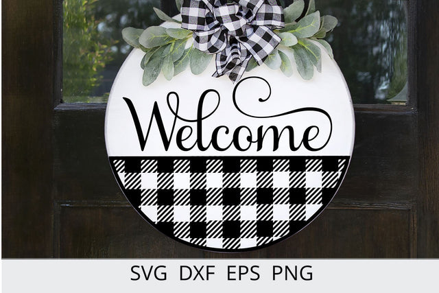 Welcome Sign SVG, Welcome to Our Home svg for silhouette SVG Chamsae Studio 
