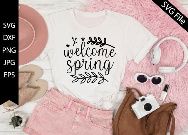 welcome spring SVG md faruk hossain 