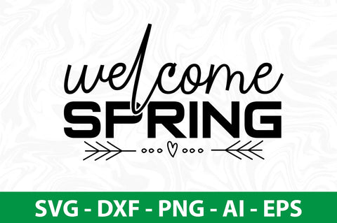 welcome spring svg SVG nirmal108roy 