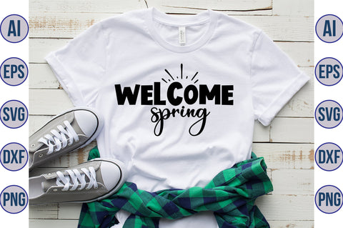 Welcome spring svg SVG orpitasn 