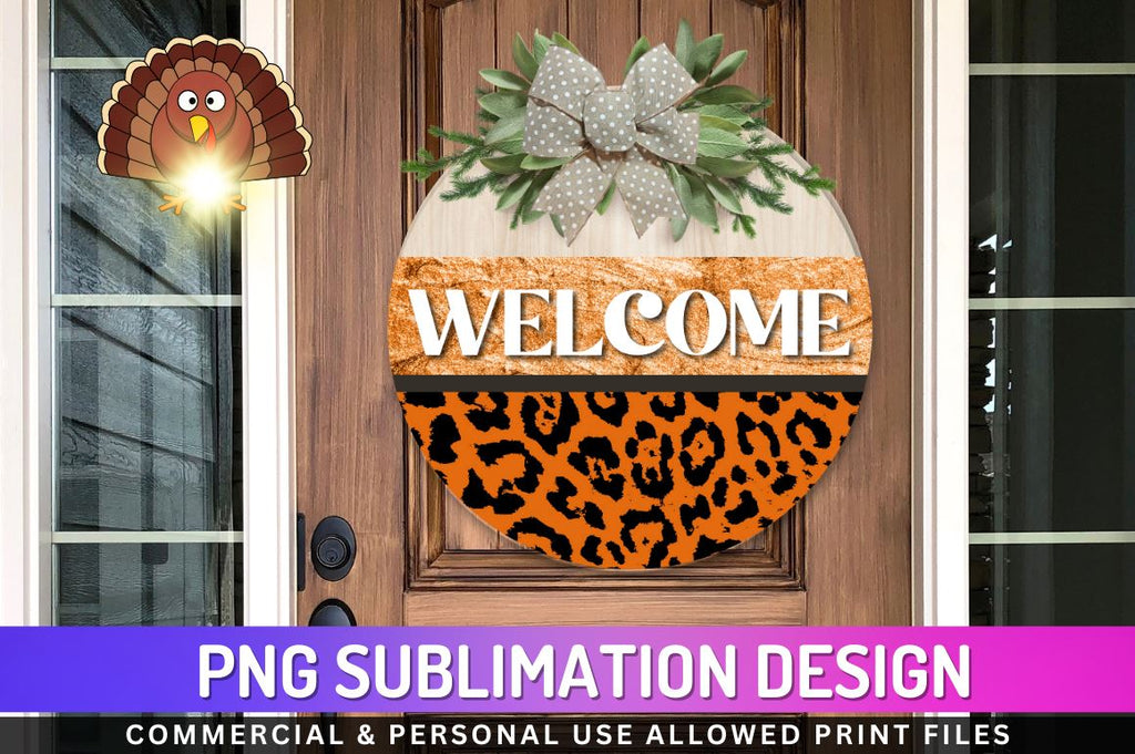 Welcome Sublimation PNG - So Fontsy