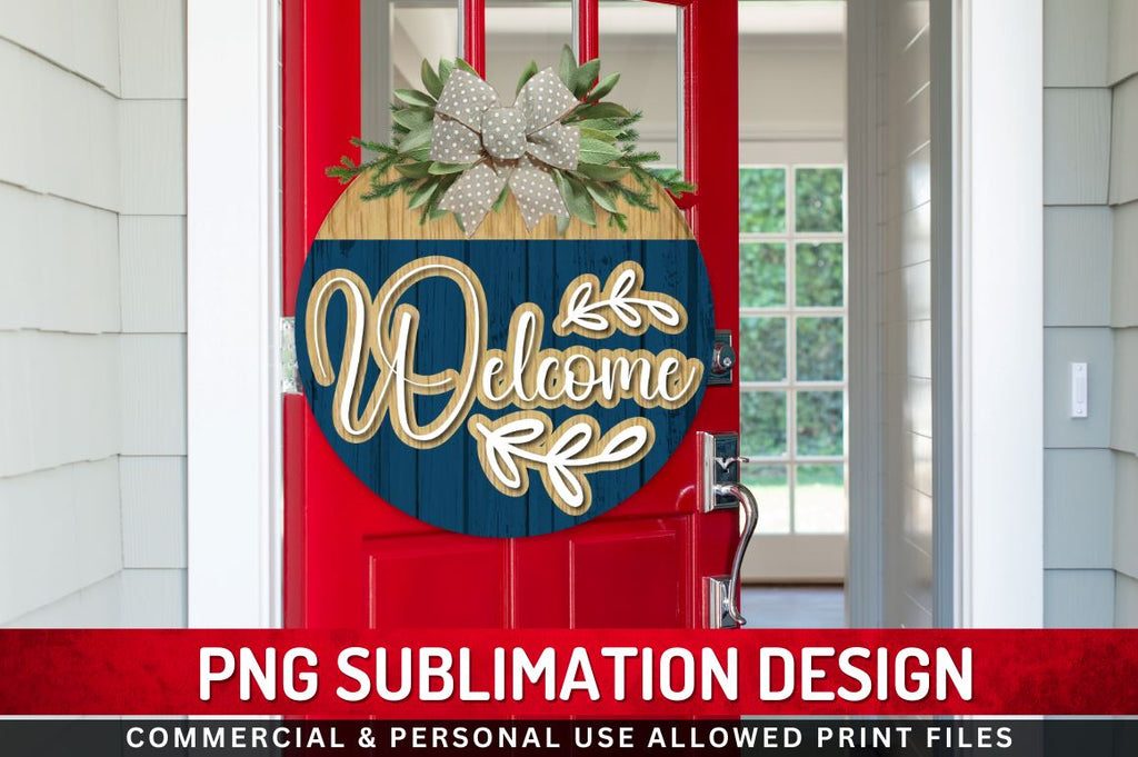 Welcome Sublimation PNG - So Fontsy