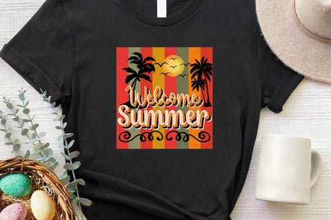 Welcome Summer Sublimation SVGArt 