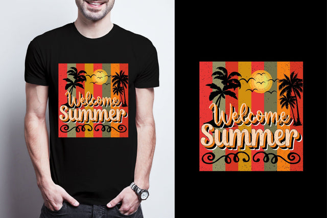 Welcome Summer Sublimation SVGArt 