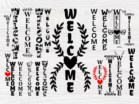 Welcome SVG Bundle, Porch Sign Svg, Farmhouse Svg SVG TonisArtStudio 