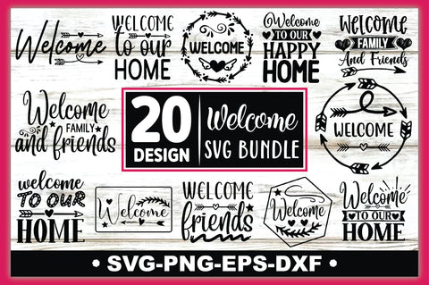 Welcome SVG Bundle SVG Ariyan 