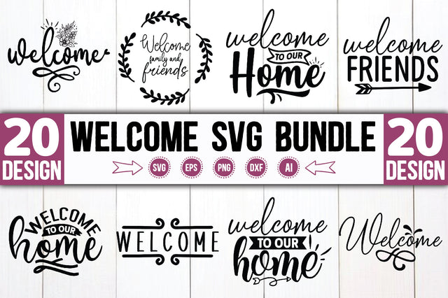 Welcome SVG Bundle SVG Ariyan 