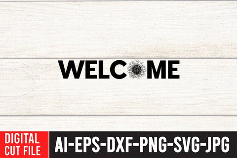 Welcome SVG Cut File SVG BlackCatsMedia 