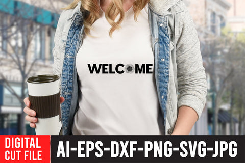 Welcome SVG Cut File SVG BlackCatsMedia 