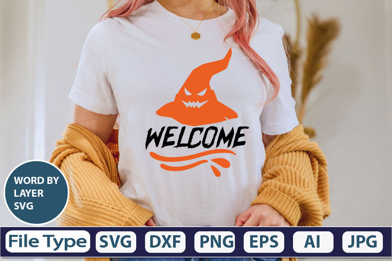 Welcome SVG Cut File SVG DesignPlante 503 