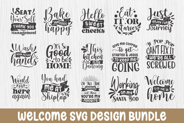 Welcome SVG Design Bundle SVG Rupkotha 