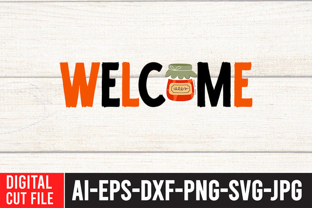 Welcome SVG Design SVG BlackCatsMedia 