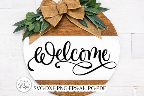 Welcome SVG | Farmhouse Design SVG Diva Watts Designs 