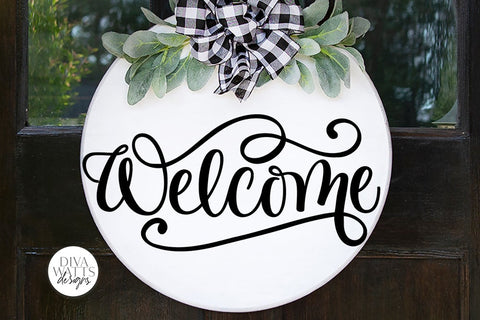 Welcome SVG | Farmhouse Design SVG Diva Watts Designs 
