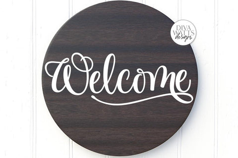 Welcome SVG | Farmhouse Sign | DXF and more! SVG Diva Watts Designs 