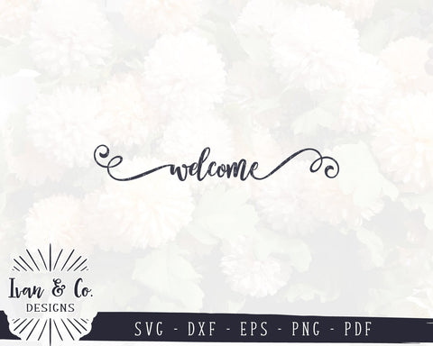Welcome SVG Files | Entry Sign SVG | Wedding SVG | Home SVG | Commercial Use | Cricut | Silhouette | Cut Files (1005802952) SVG Ivan & Co. Designs 