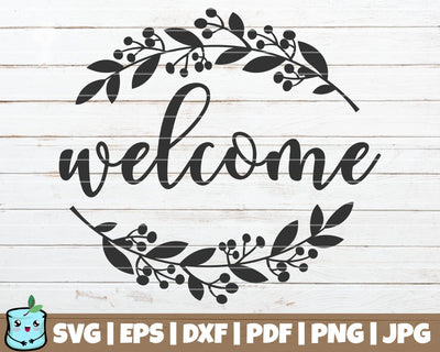 Welcome SVG MintyMarshmallows 