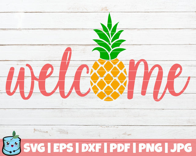 Welcome SVG MintyMarshmallows 