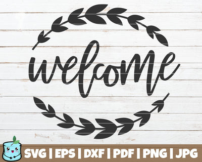 Welcome SVG MintyMarshmallows 