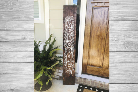 Welcome SVG, Porch Sign SVG, Fall SVG. SVG Elinorka 
