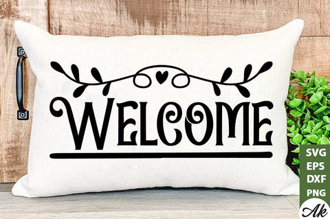 Welcome SVG SVG akazaddesign 