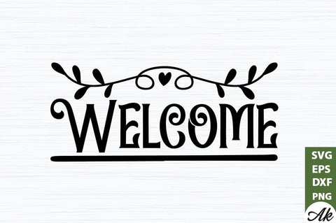 Welcome SVG SVG akazaddesign 