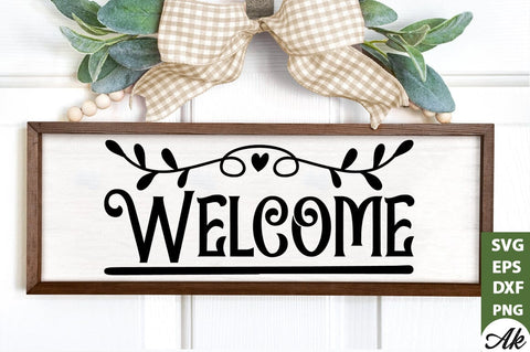 Welcome SVG SVG akazaddesign 