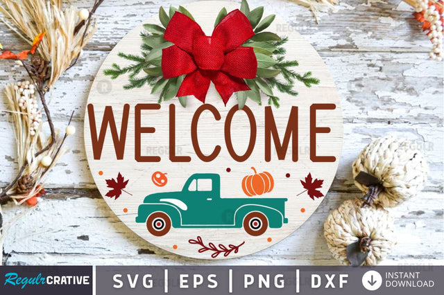 Welcome SVG SVG Regulrcrative 